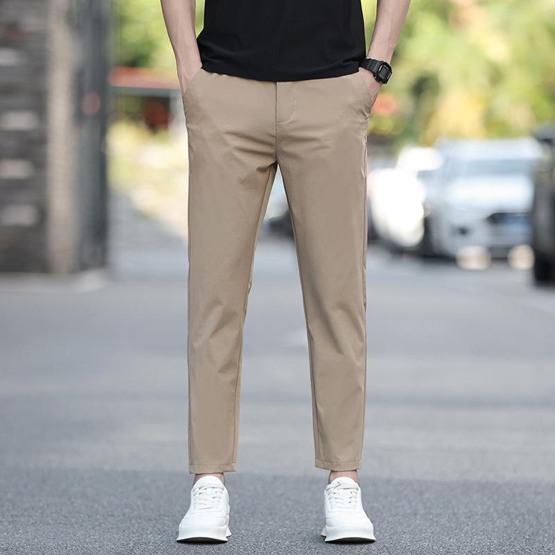 2023 Stilvolle, ultradünne Herren-Freizeithose aus Leinen-Baumwolle im Relaxed-Fit – atmungsaktiv und bequem