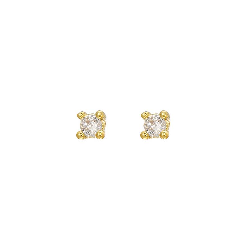 Exquisite Green Zircon Tassel Chain Stainless Steel Hoop Earrings 18K Gold Plated Heart Flower Piercing Earrings Fashion Jewelry