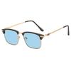 Fashion New Retro Style Men's and Women's Eyebrow Frame Glasses Fashion Personalized Sunglasses