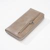 Artificial Leather Long Wallets for Women Men Fashion Zipper Purse Vintage Design Business Card Holder GZW