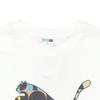 Puma Letter Logo Print Crew Neck T-Shirt Men Tops White 535384-02
