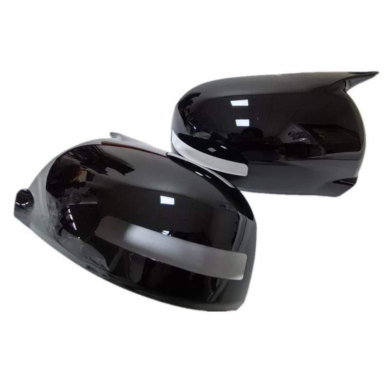 Door Rearview Mirror Cover Exterior Cap Housing Side Wing Protective Shell Trim Car Decor For Mitsubishi ASX Outlander 2013-