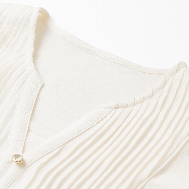 French Chic Acetate Shirt & Skirt Two-Piece Set