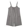 Womens Sleeveless Romper Casual Loose Tank Jumpsuit With Pockets Short Overalls Baggy Outfits