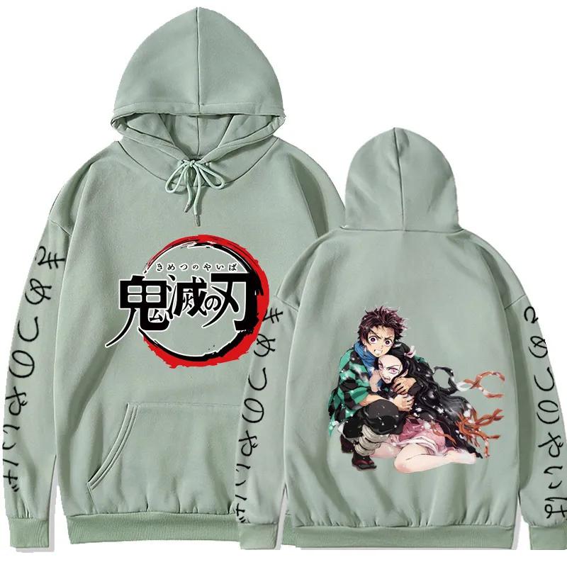 Anime Peripheral Demon Slayer Hoodie Großes Kind Erwachsene Langarm Lose Hoodie Demon Slayer Pullover