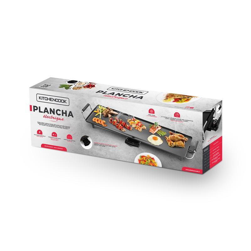 Black Electric Griddle With Non-Stick Coating Kpan 70 From Kitchencook