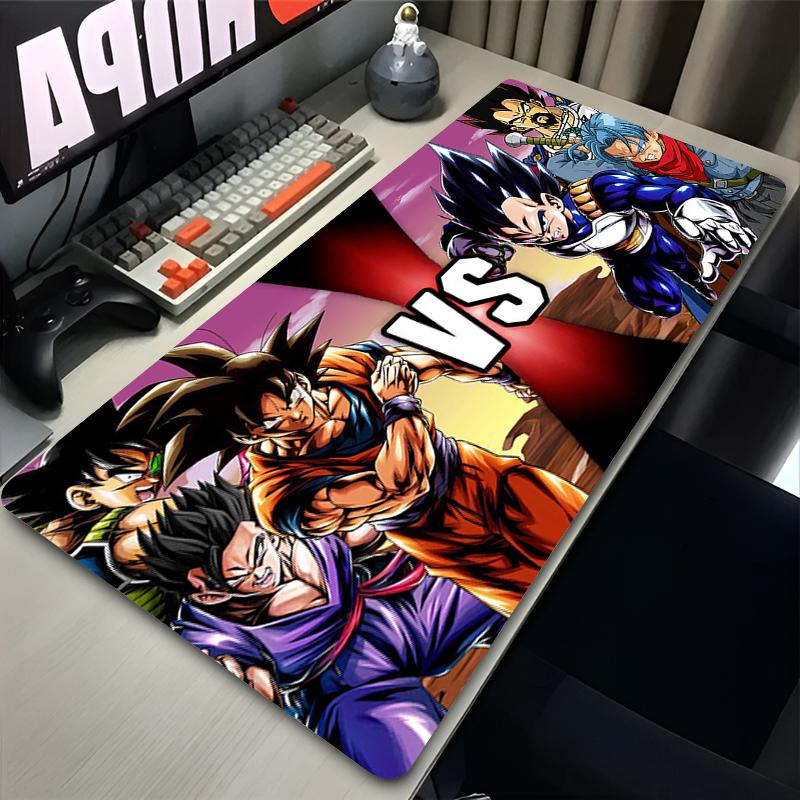 Dragon Ball Z Mouse Pad DBZ Rug XL Lockedge Large Gaming Accessories Computer Gamer Keyboard Mouse Mat Desk Mousepad For Csgo