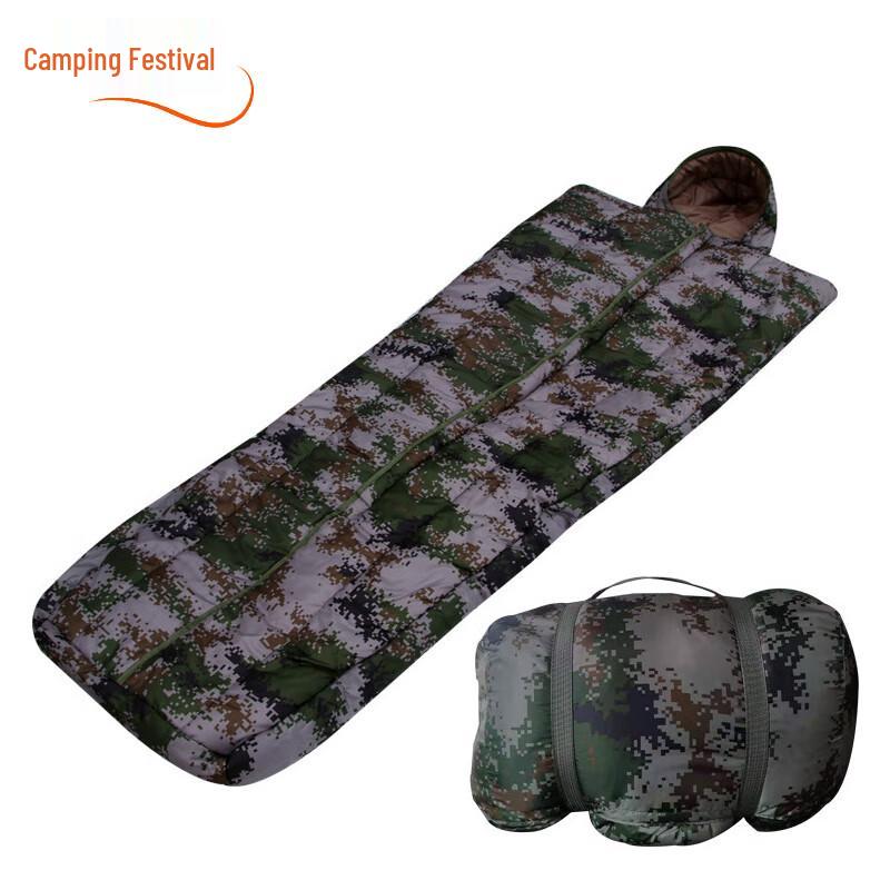 Camping Coat-Style Warm Sleeping Bag
