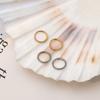Diamond Simple Temperament Zircon Nose Ring Multi-Size Personalized Men'S And Girls Earrings Piercing Jewelry