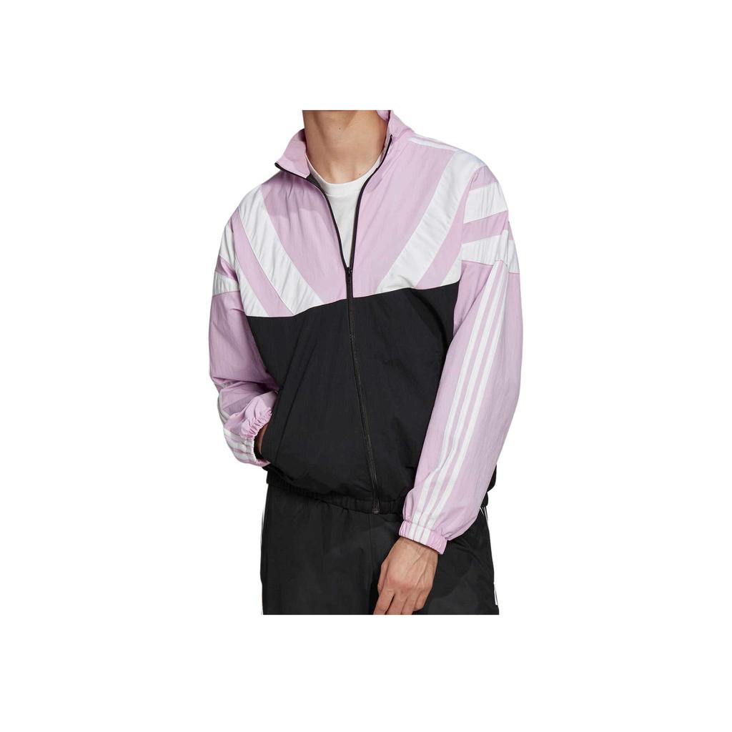 Adidas Originals Retro Balanta 96 Contrast Zip Sports Jacket Men Jackets Pink EE2339
