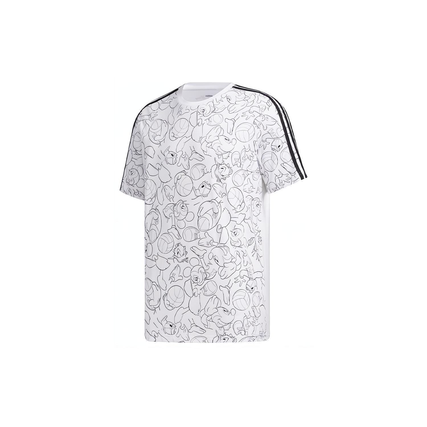 

Adidas Disney Aop Training футболка мужская топы белая GD5861 S