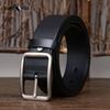Belt Men's Minimalist Light Luxury Business Genuine Cattlehide Leather Surface Fashion Casual All-Match Youth Formal Wear Suit Pants Belt