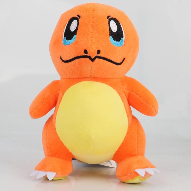 Anime Plush Toys Charmander Bulbasaur Squirtle Pikachu Plush Stuffed Animal Toy Doll Kids Gift