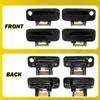 For 00-04 Toyota Avalon Outside Exterior Door Handle Front Rear Left Right Black