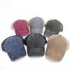 Women's Washed Cotton Ponytail Baseball Cap - Ripped, Breathable Mesh Sun Hat for Outdoor Sports