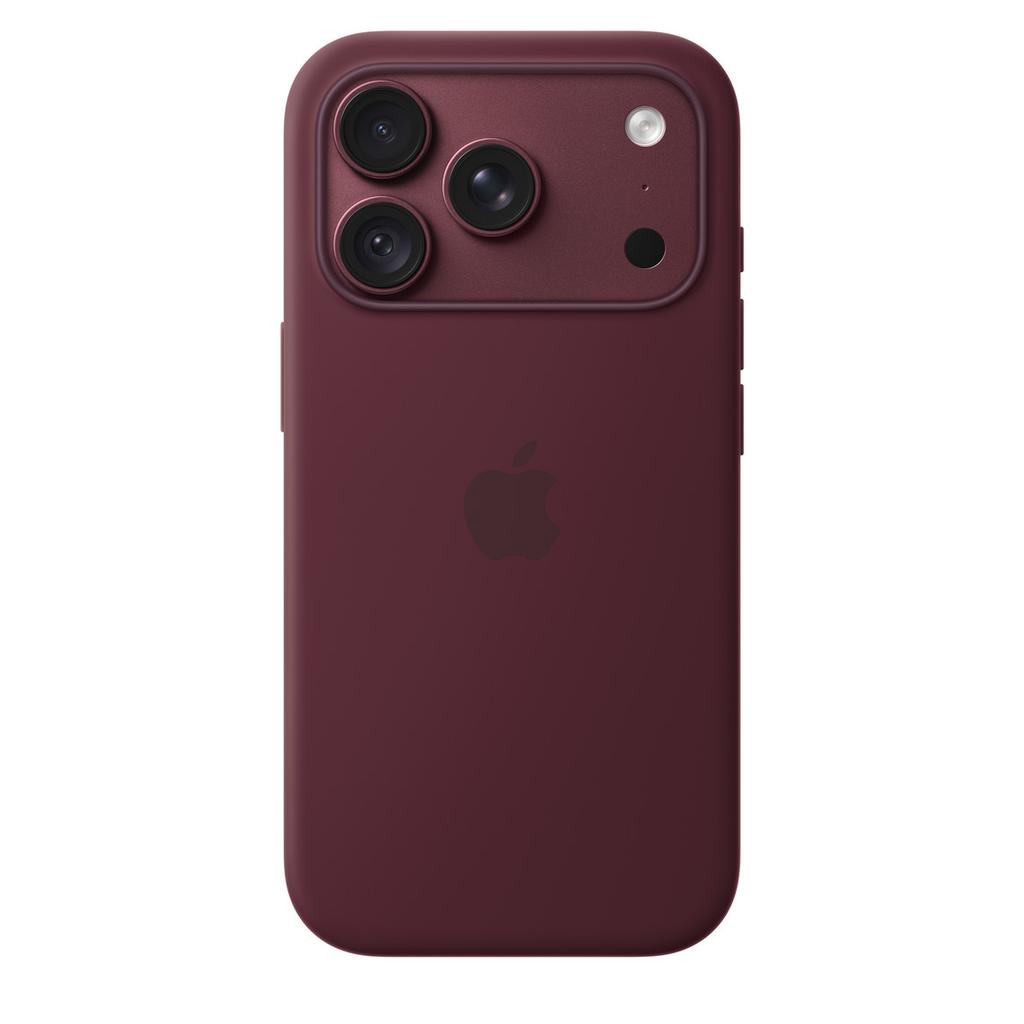 Capa Protetora Traseira Magnética de Silicone Líquido Original para IPhone 18 17 Pro Max Carregamento Sem Fio À Prova de Choque Anti-Arranhão