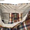 70s Vintage Check Pattern Slacks Pants Multi TALON ZIP Men's Used