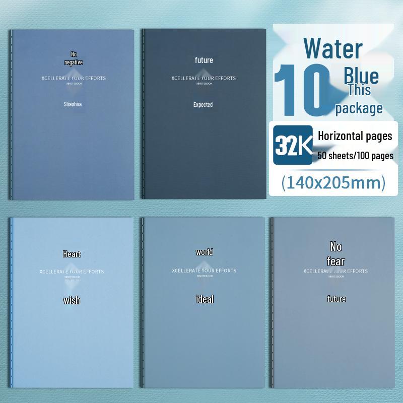 2024 Stylish A5 Homework Notebooks for Elementary to High School Students