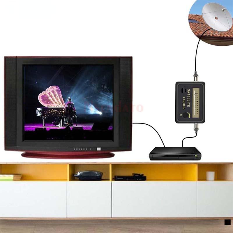 Satellite Finder Alignment Signal Meter Receptor for Dish TV LNB Direc Digital Signal Amplifier Sat Finder