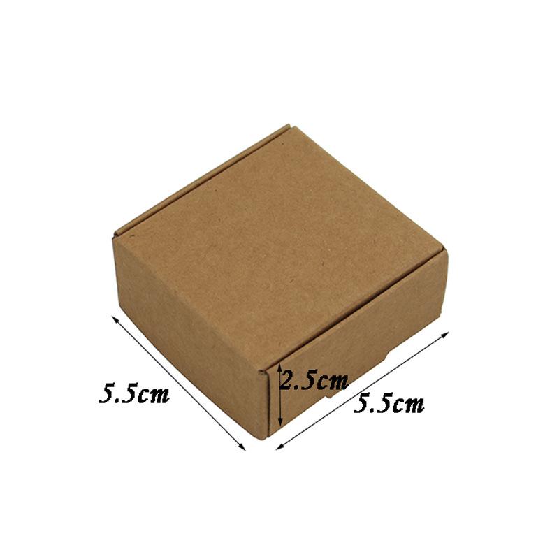 

European-Style Kraft Paper Box, Small Jewelry Box, Three-Color Choice, Airplane Box, Packaging Carton, Candy Box. Kraft paper