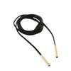 Pop Hollow Black Leather Velvet Choker Necklace Layer Jewelry Goth Necklace for Women Choker Collarbones Necklace