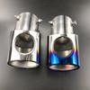 Car accessories Stainless steel chrome exhaust tube tail pipe Case for Mitsubishi PAJERO V31 V33 V73 V93 V97 2007-2019