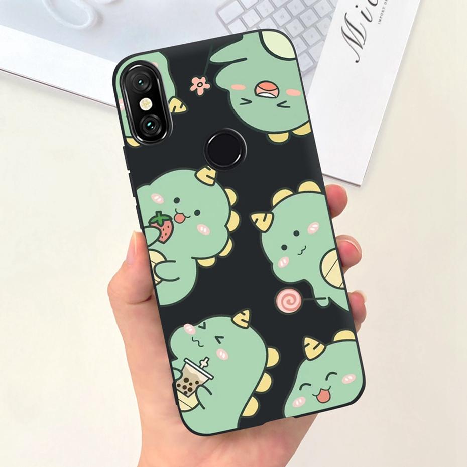 Case For Xiaomi Mi A2 Lite 5.84" Cute Animal Cartoon Candy Color Soft Silicone Phone Bumper For Xiaomi Mi A2lite Back Cover