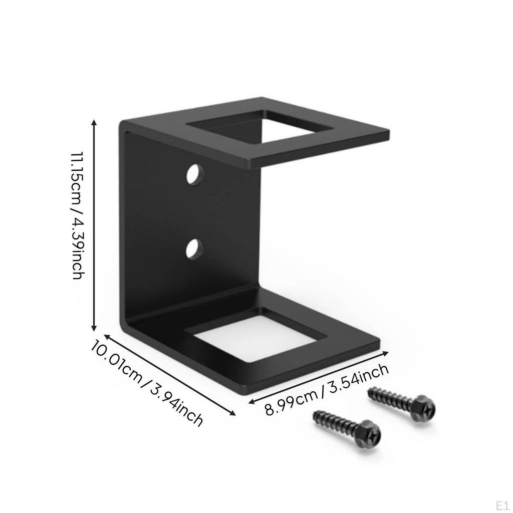 2 Inch Hitch Holder Stable Hold Trailer Storage Bracket Easy To Install for Garage, Workshop