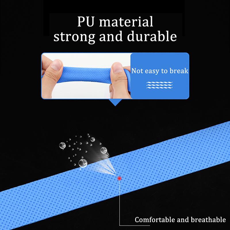 4/6Pcs Tennis Sweat Tape Anti-Slip Bicycle Handlebar Badminton Racket Grips Elasticity Sweatband Fishing Rods Dumbbel Protect