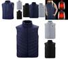 Comfortable Women Mens Electric Vest Heated Cloth Jacket Usb Powered Body Warmer