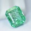 6.35 Ct Emerald Cut COLOMBIAN Green Emerald NATURAL Loose Gemstone