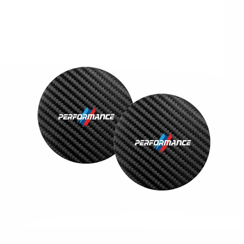 Anti Dust Anti Slip Car Cup Coaster Waterproof Mat Pad Interior Accessories For BMW M Performance G30 G32 G01 G02 G05 G06 G07