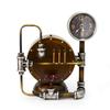 Relógio de Mesa Steampunk BCL, Preto, Cofrinho, Retrô