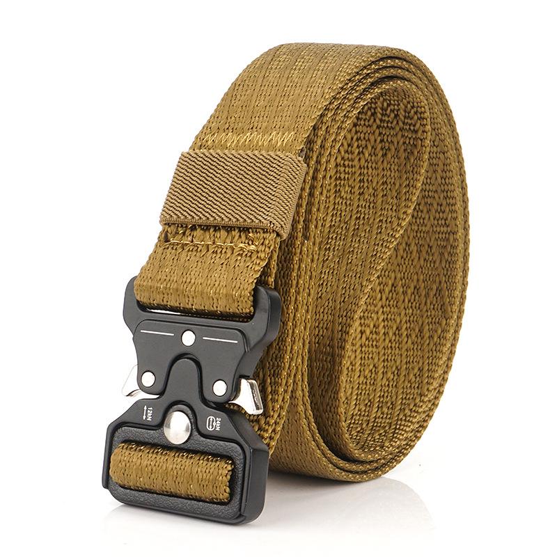 New Tactical Canvas Training Belt Belt Cobra Men's Belt