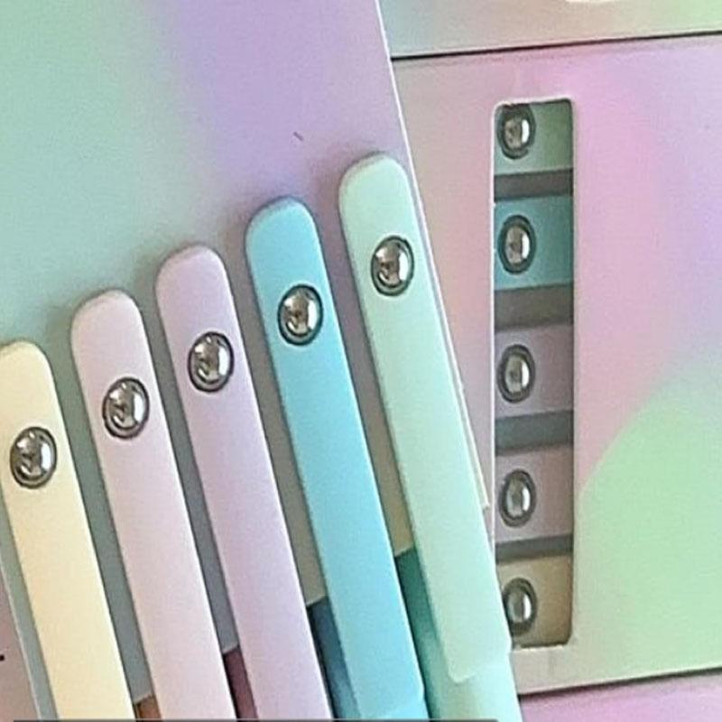 5Pcs Gel Ink Pens, Gettoreach Gel Ink Pens, Emboadlie Pen Quick Drying Pen For Smooth Writing