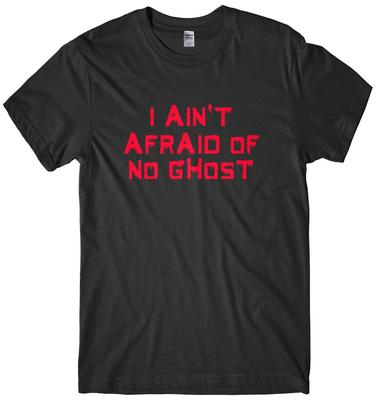 I Ain't Afraid Of No Ghost Witches Mens Funny Unisex Halloween Mens Kids T Shirt