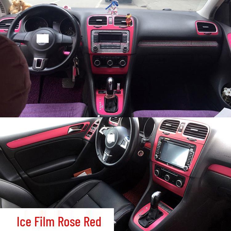 Golf 6/GTI Carbon Fiber Interior Console Protection Stickers