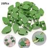 Plant Climbing Wall Fixture Clips Self-Adhesive Plant Fixer Invisible Leaf Shaped for Home Decoration and Cable Wire Fixing