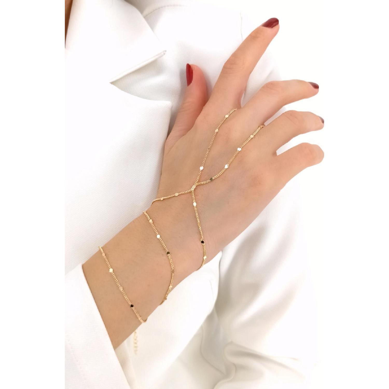 

Premium Stamp Chain ahmeran Bracelet золотий