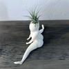 2PCS Funny Big Booty Ghost Planter Prank Gift Decor Planter Air Fern Display Stand