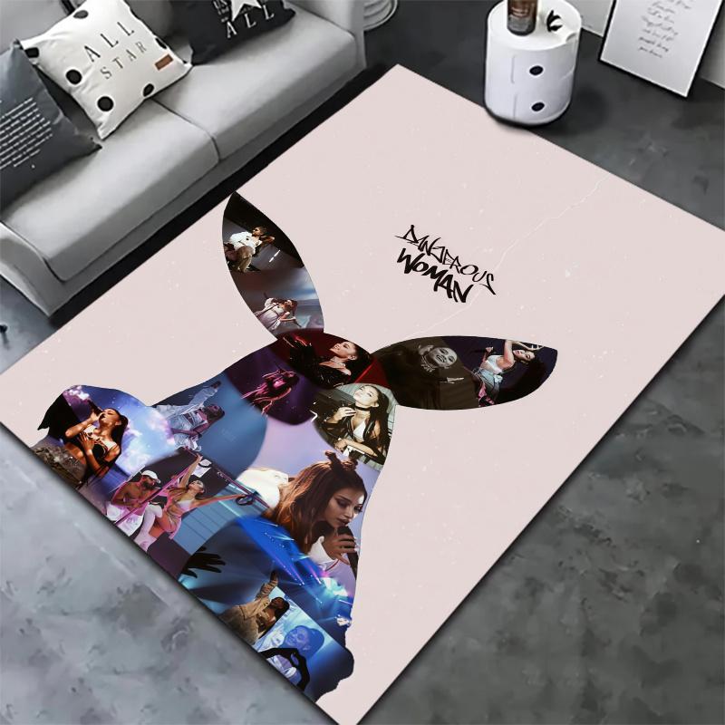Ariana Grande Carpet Rug for Living Room Bedroom Home Sofa Decoration,Kids play Nonslip Floor Mat