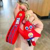 Adorable 2024 Paris Mascot Frigee Keychain Silicone Souvenir Perfect For Gifts