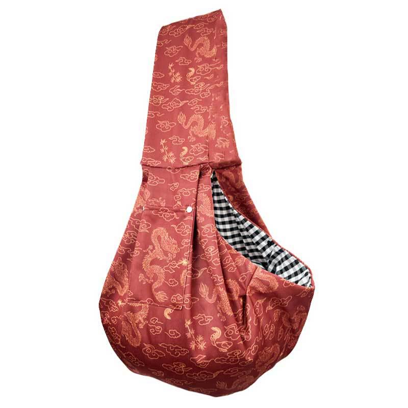 Japanese-Style Portable Cat Carrier: Large Capacity Crossbody Bag