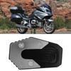 Motorcycle Side Stand Base Extension Enlarger AntiSlip Kickstand Fit for R1200RT 20142018(Black )