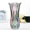 Flower Vase  Phoenix Tail Shape Thickened Crystal Glass For Home Decor, Wedding Or Giftsize25cm