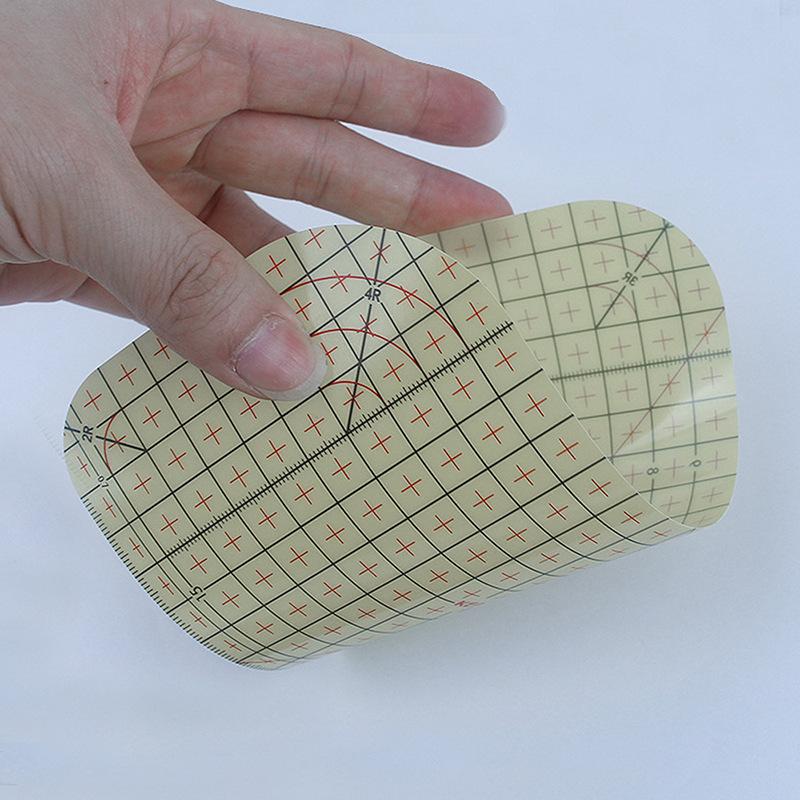 1 STÜCKE Patchwork Lineal Quilten Regel Bügeln Lineal Messwerkzeug Heißer Patchwork Schneiderhandwerk Tuch Schneidelineale DIY Nähwerkzeuge