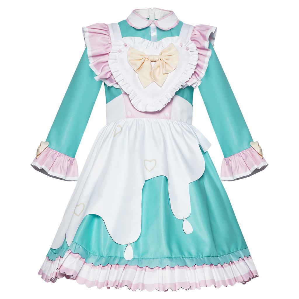 Cute And Sweet Anime Maid Costume For Cosplay And Stage Shows