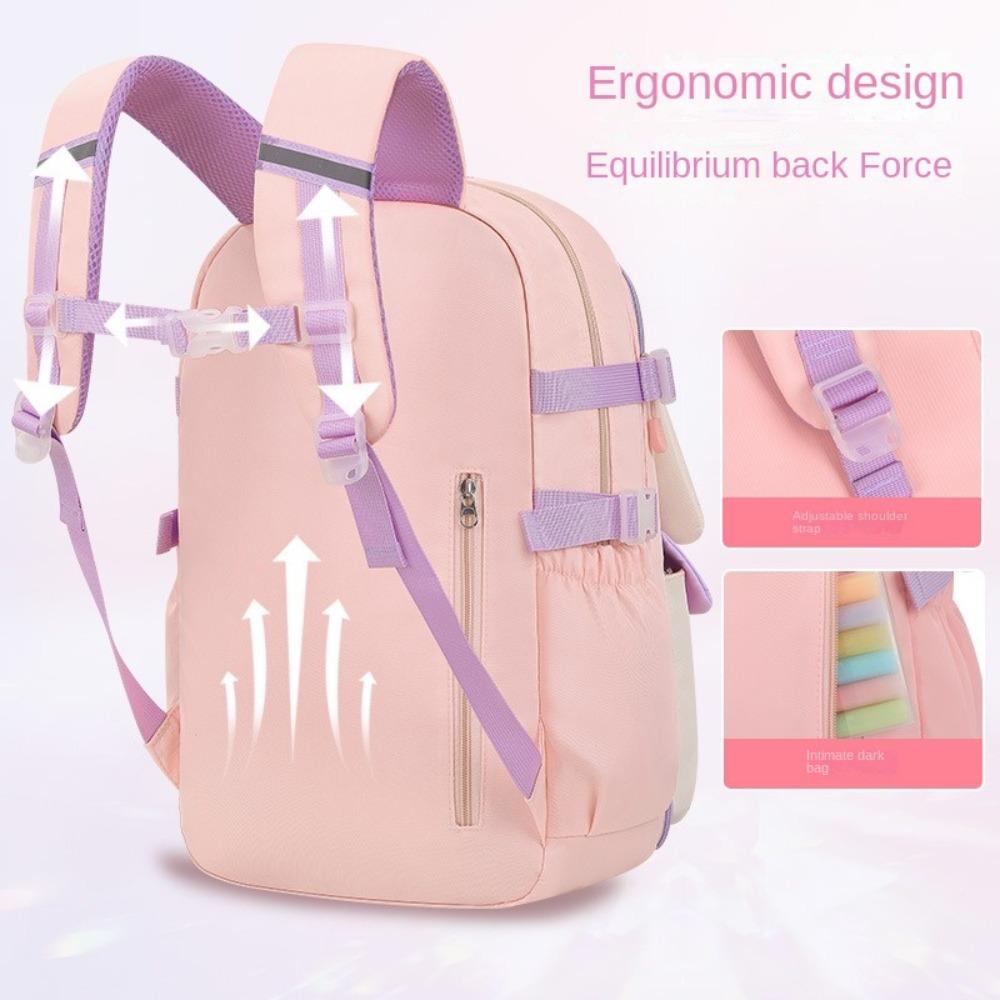 2025 Primary School Girls' Schoolbag Kawaii Lightweight Children's Bag Waterproof Bags Colorful Travel Backpack Mochilas Gifts