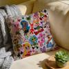 Cushion Cover Washed Linen Soft Breathable Decorative Case Sofa Home Pillow cover Singer KKarol G Funny MManana Sera Bonito