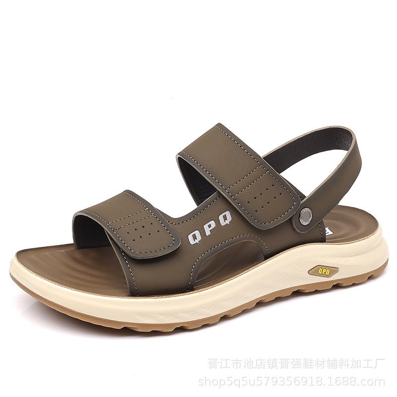 New Summer Beach Slippers Outdoor Open-toed Casual Fashion One-shoe Dual-purpose Sandals Breathable Fashion Versatile Slippers